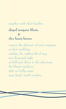 Aquavit Wedding Invitations, by Oblation