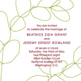 Atrium Wedding Invitations, by Oblation