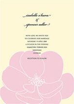 Bloom Wedding Invitations, by Oblation