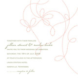 Loop Wedding Invitations, by Oblation