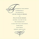 Opera House Wedding Invitations, by Oblation
