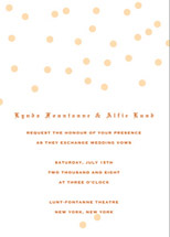 Early 1900's Dot to Dot Wedding Invitations, by Paper + Cup