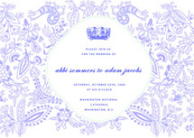 Edwardian Wedding Invitations, by Paper + Cup