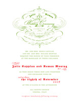 Elizabethan Wedding Invitations, by Paper + Cup