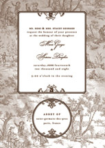 Georgian Wedding Invitations, by Paper + Cup