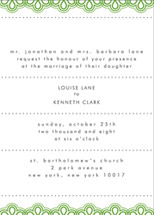 Modern Rosettes Wedding Invitations, by Paper + Cup
