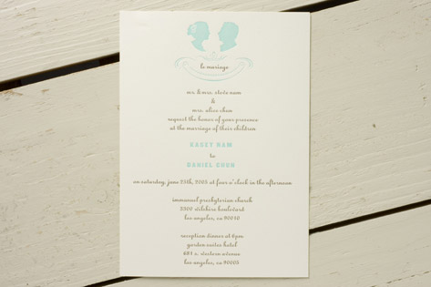 Regency Wedding Invitations