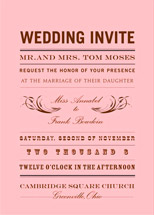 Western 1 Wedding Invitations, by Paper + Cup