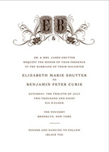 Western 2 Wedding Invitations, by Paper + Cup