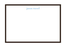Russel Personalized Stationery, by Prentiss Douthit