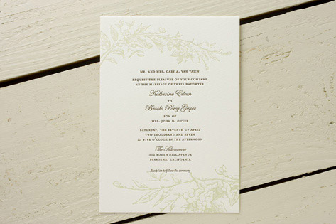Honey Branch Wedding Invitations
