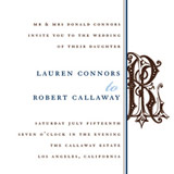 Callaway Wedding Invitations, by Wiley Valentine