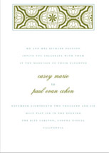 Cohen Wedding Invitations, by Wiley Valentine
