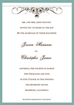 Jessica Wedding Invitations, by Wiley Valentine