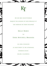 Kelly Wedding Invitations, by Wiley Valentine