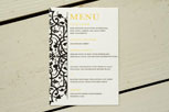 Menu Cards