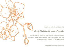Mindy Wedding Invitations, by Wiley Valentine