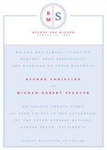 Ryanne Wedding Invitations, by Wiley Valentine
