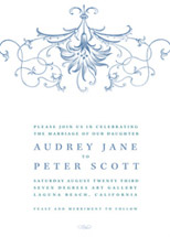 Scott Wedding Invitations, by Wiley Valentine