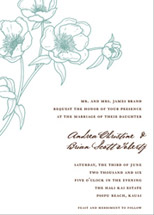 Toberty Wedding Invitations, by Wiley Valentine