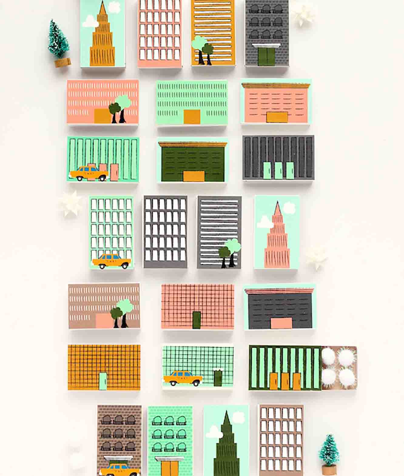 Cute New York City Advent Calendar Project | Minted