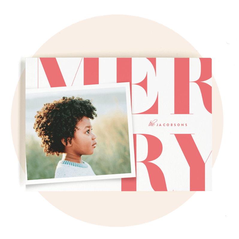 Bold & Typographic Cards