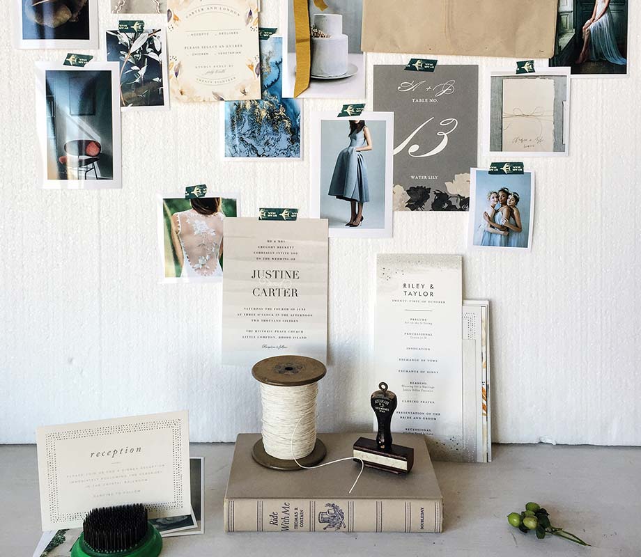 wedding inspiration wall