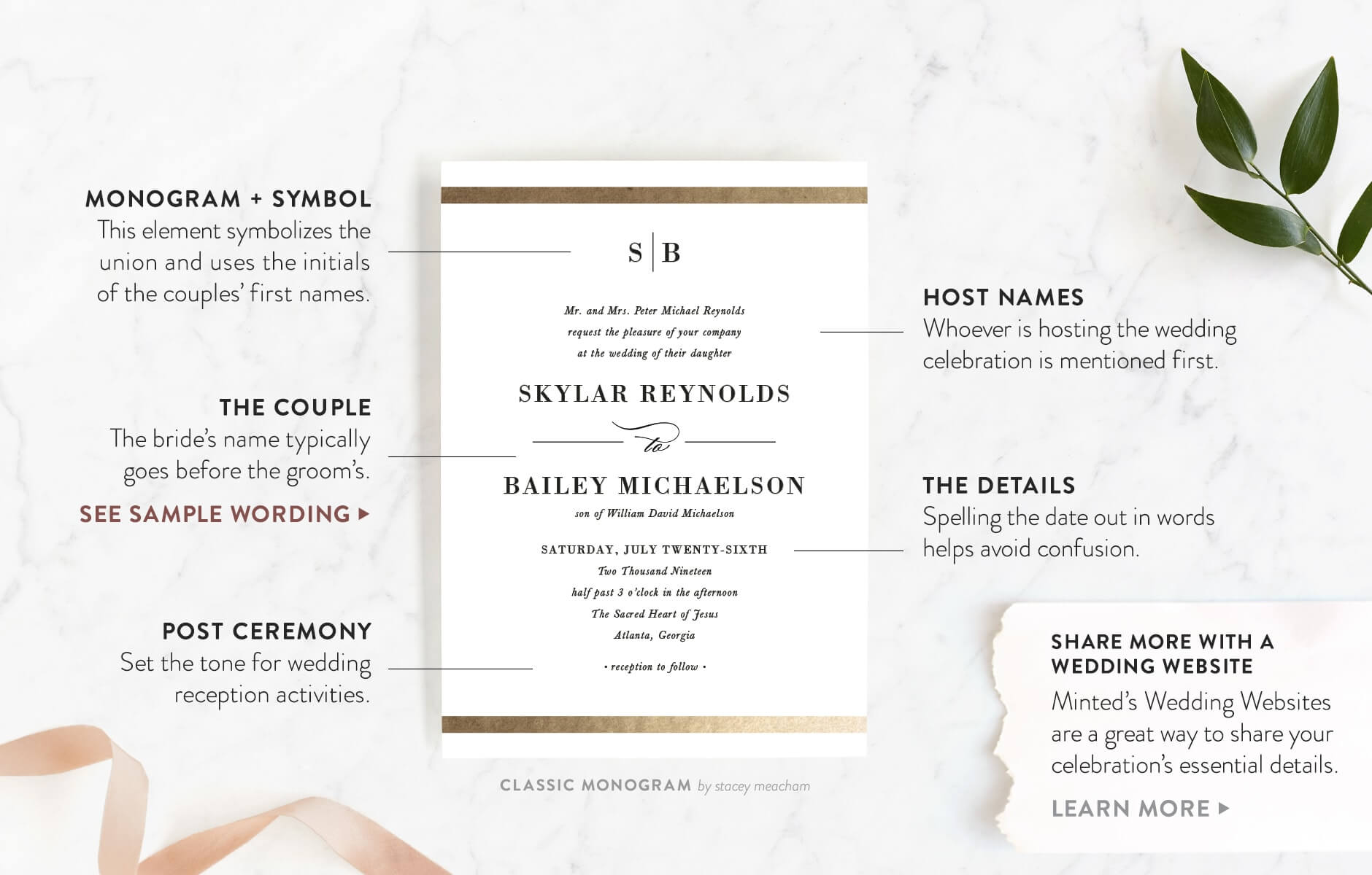 Wedding Invitation Wording: Traditional ...theknot.com