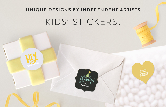 Kids Stickers Minted