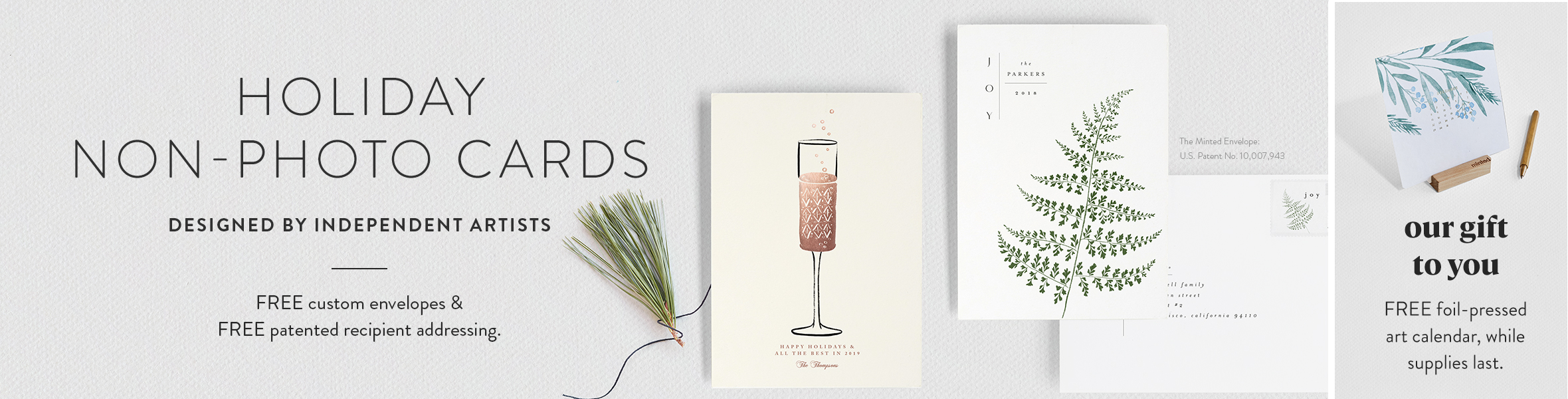 Non Photo Holiday Cards Minted