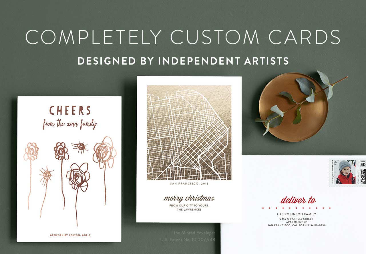 Completely Custom Cards Minted