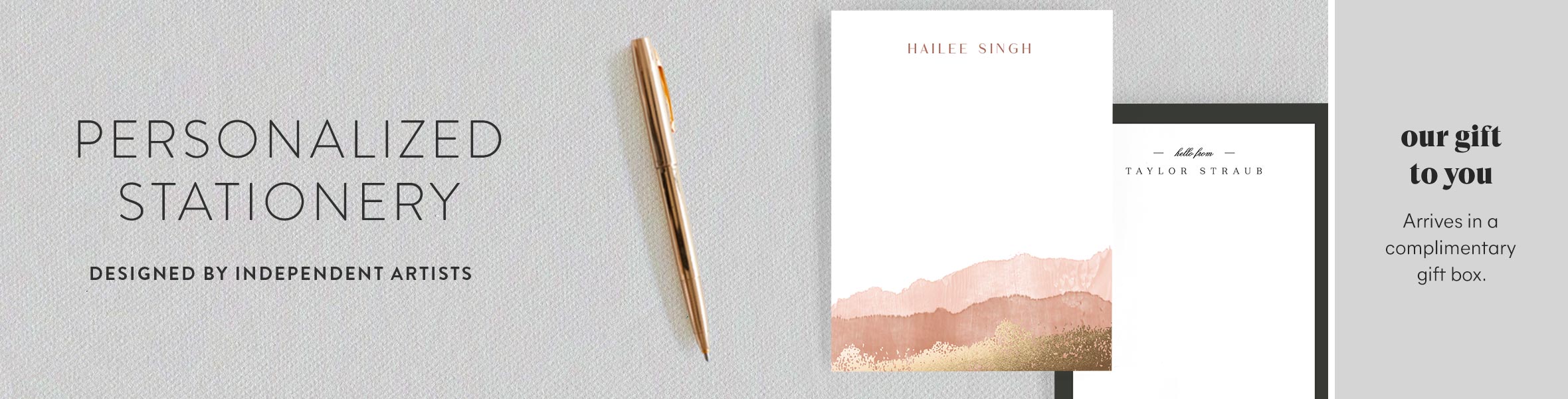 Personalized Stationery Minted