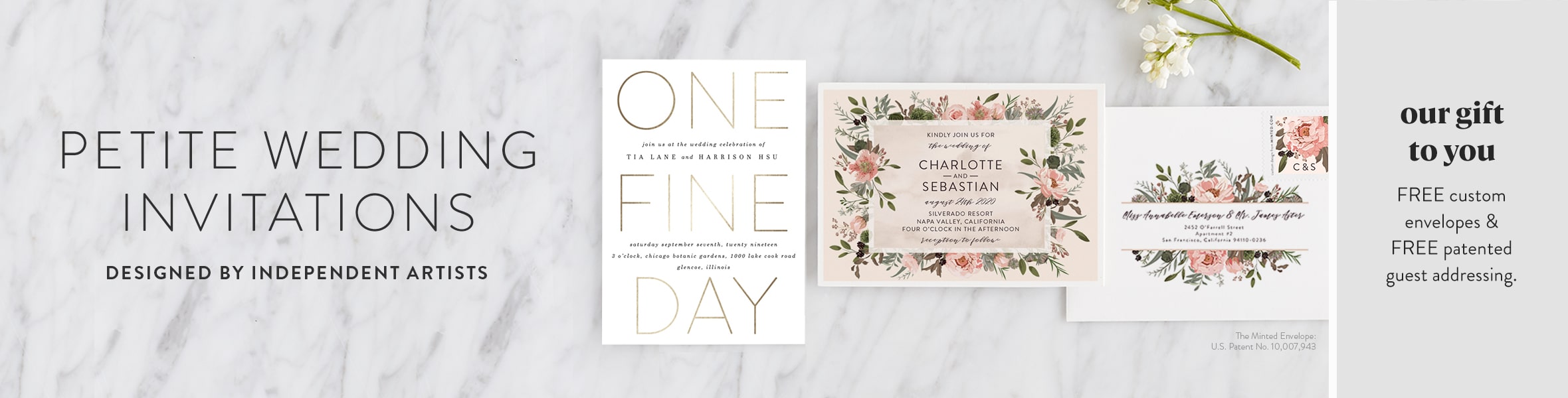 Petite Wedding Invitations Minted