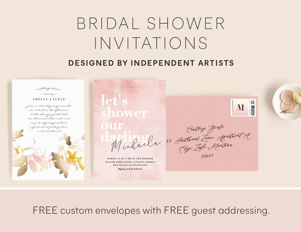 Bridal Shower Invitations Minted