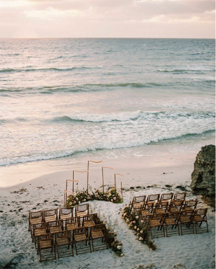 wedding ceremony on beach