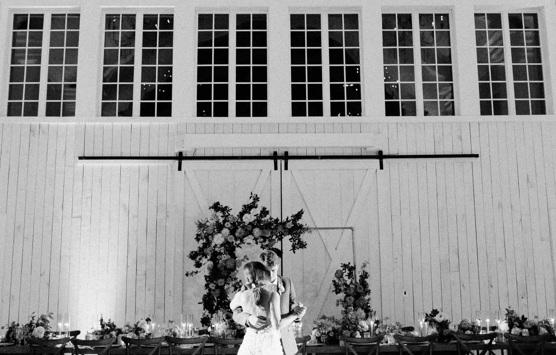 Bride & Groom Hugging