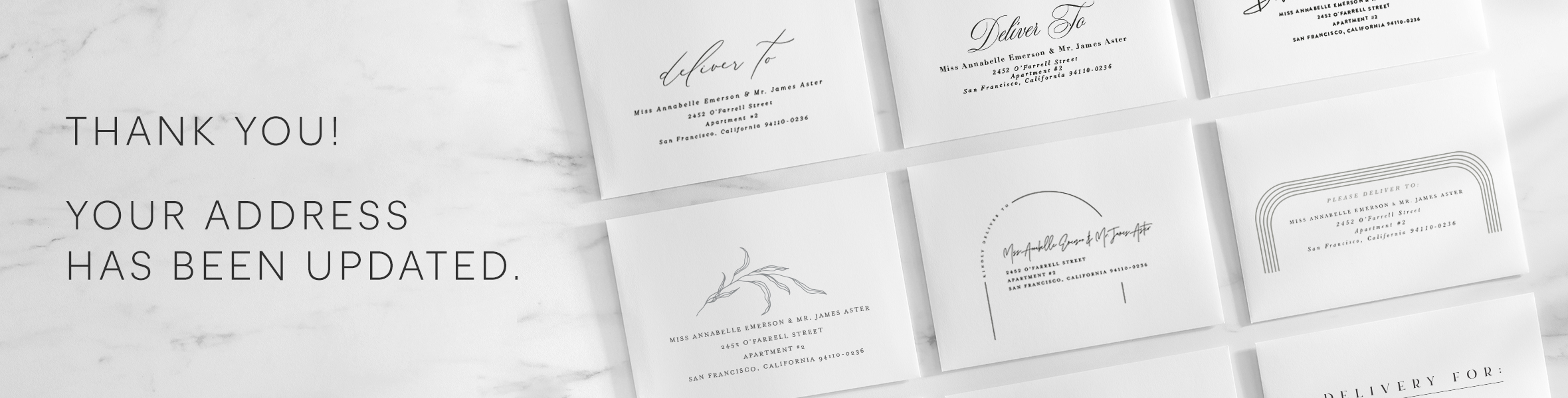 Address Book Confirmation