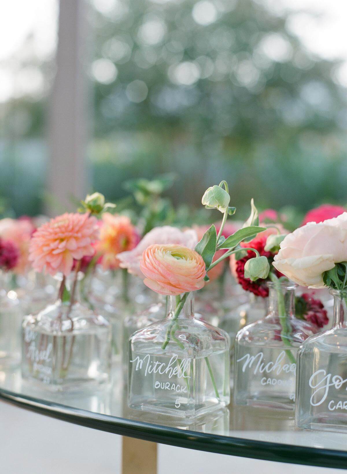 Bud Vases Seating Display