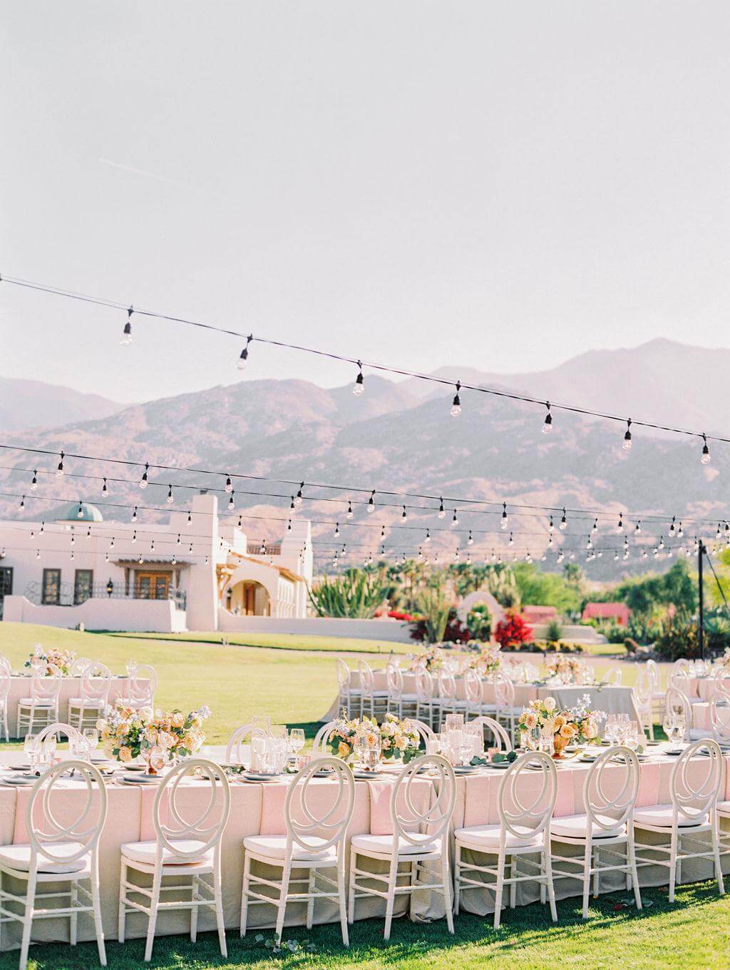 Outdoor summer wedding