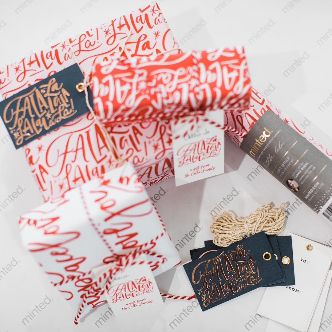 Wrapped presents