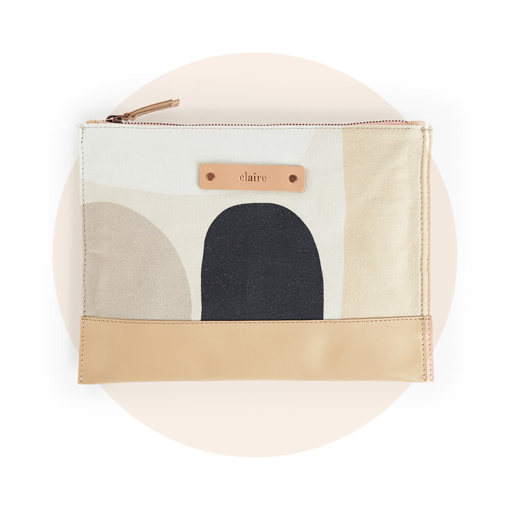 Personalizable Casual Clutches