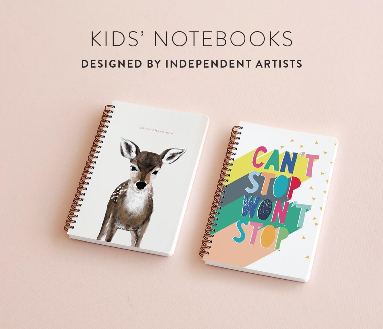 Notebooks & Journals for Kids Minted