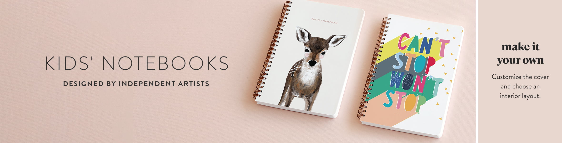 Notebooks & Journals for Kids Minted