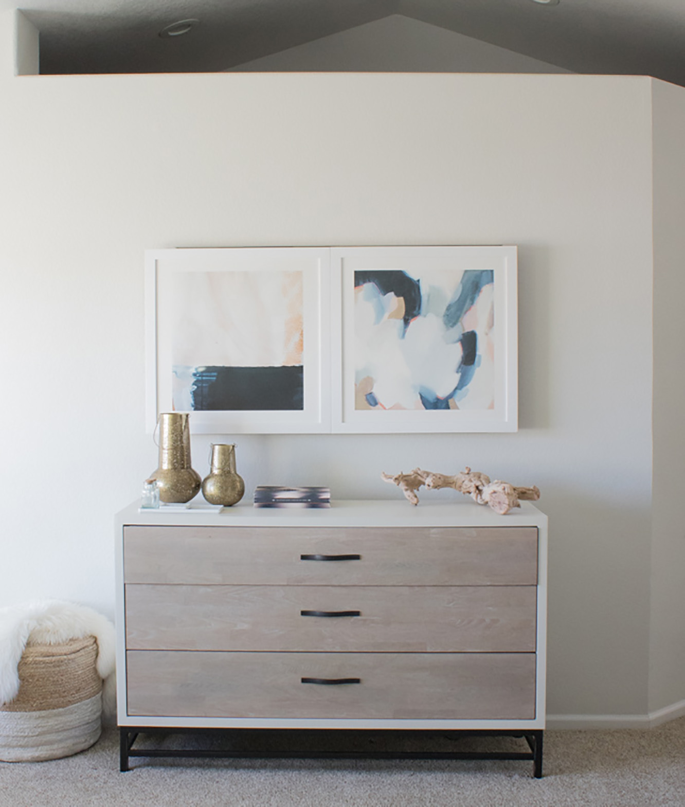 DIY: Framed Art That Hides Your TV