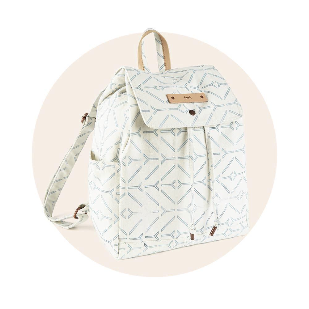 Personalizable Canvas Snap Backpacks