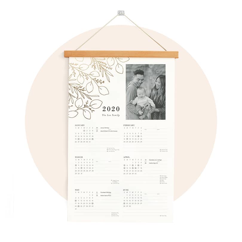 Hanging Bar Calendars