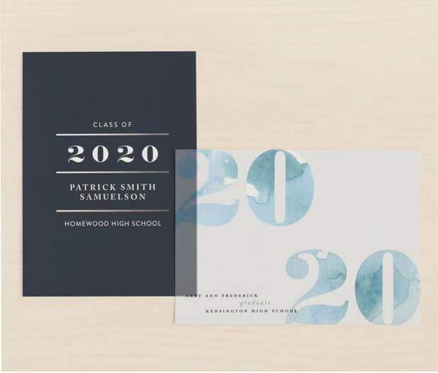 All About Graduation Vellum Overlay Cards Minted