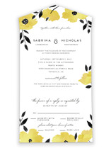 All-In-One Wedding Invitations | Minted
