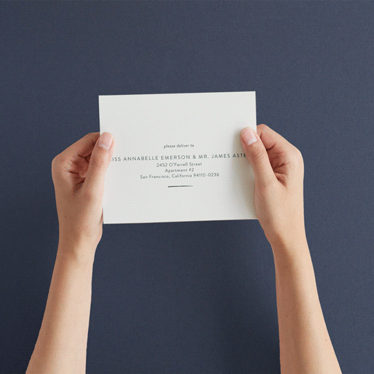"Pattern Play" - All-in-one Wedding Invitations in Pebble by Anelle Mostert.