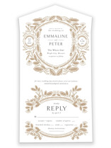 All-In-One Wedding Invitations | Minted